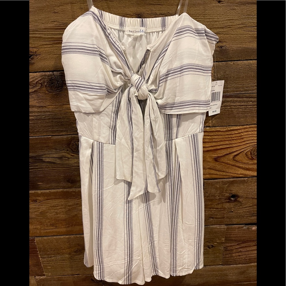 Strapless Romper